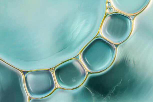 Obraz na plátně Oil and water abstract