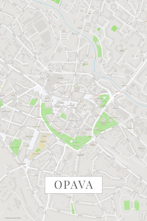 Obraz na plátně Opava color