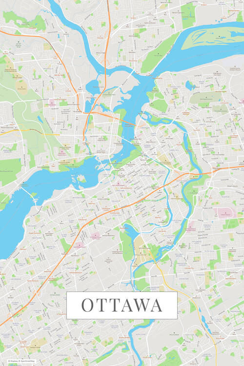 Obraz na plátně Ottawa color