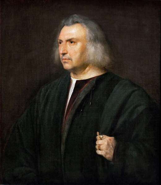 Obraz na plátně Portrait of the Physician Gian Giacomo Bartolotti da Parma