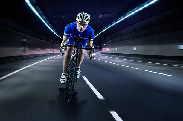 Obraz na plátně Professional Male Cyclist