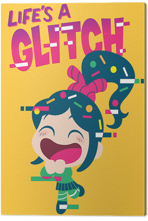 Obraz na plátně Raubíř Ralf - Life's a Glitch