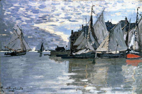 Obraz na plátně Sailing Boats, c.1864-1866