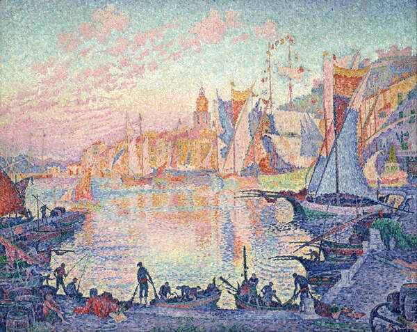 Obraz na plátně Saint Tropez, 1901-02