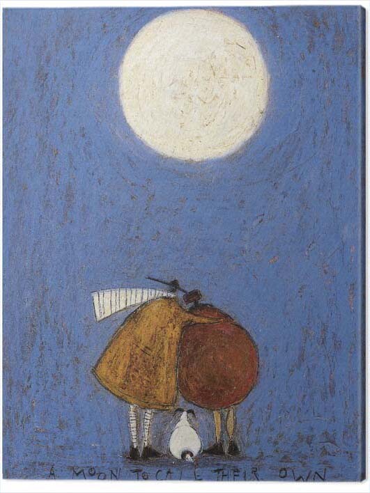 Obraz na plátně Sam Toft - A Moon to Call Their Own