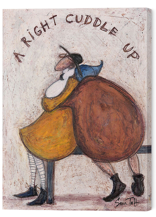 Obraz na plátně Sam Toft - Aright Cuddle Up