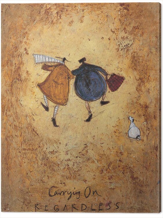 Obraz na plátně Sam Toft - Carrying on Regardless