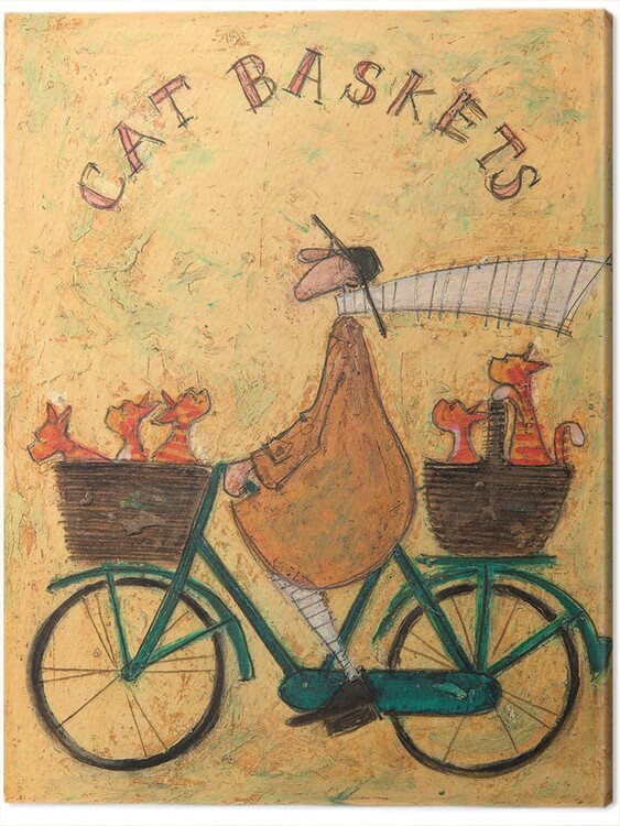 Obraz na plátně Sam Toft - Cat Baskets