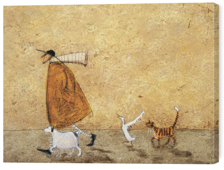 Obraz na plátně Sam Toft - Ernest, Doris, Horace And Stripes