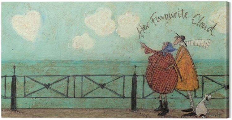 Obraz na plátně Sam Toft - Her favourite cloud II