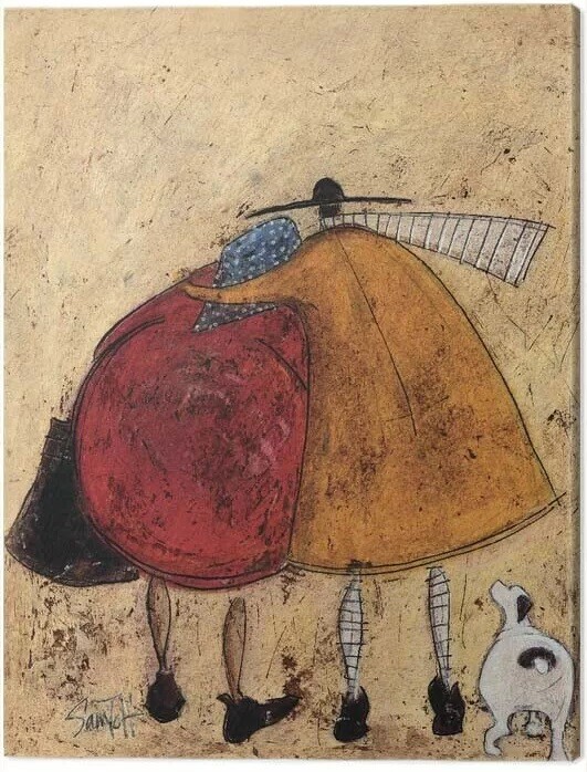 Obraz na plátně Sam Toft - Hugs on the Way Home