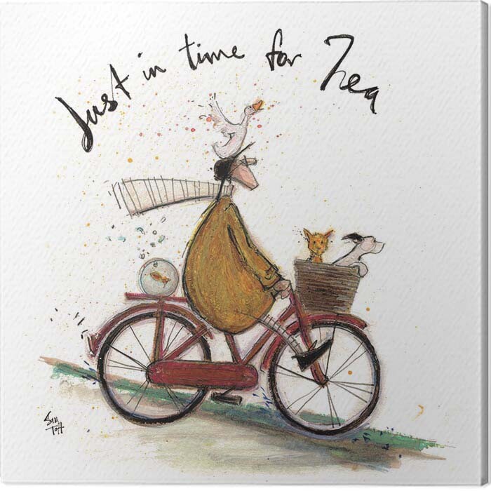 Obraz na plátně Sam Toft - Just in Time for Tea