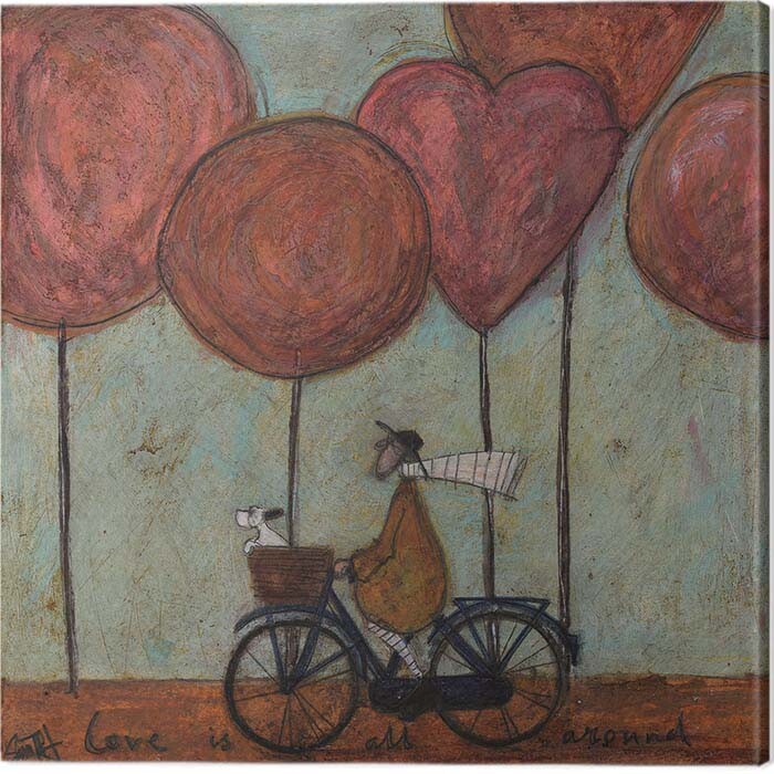 Obraz na plátně Sam Toft - Love is All Around