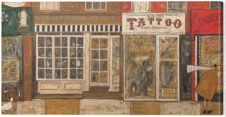 Obraz na plátně Sam Toft - On a Street Where You Live