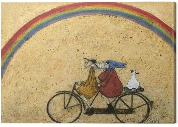 Obraz na plátně Sam Toft - Somewhere under a Rainbow