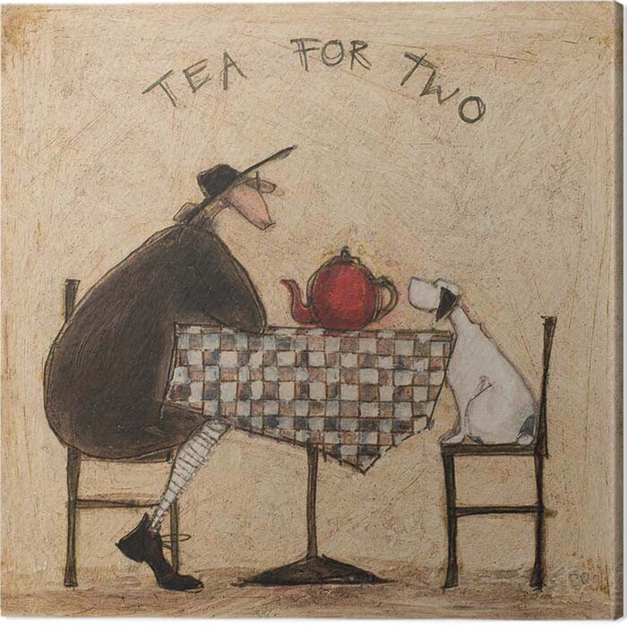 Obraz na plátně Sam Toft - Tea Fot Two
