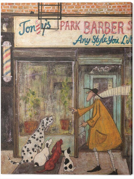 Obraz na plátně Sam Toft - The Barber Shop Quartet