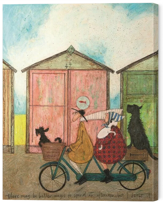 Obraz na plátně Sam Toft - There May Be Better Ways To Spend an Afternoon but I Doubt It