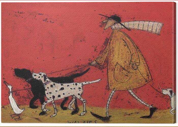Obraz na plátně Sam Toft - Walkies