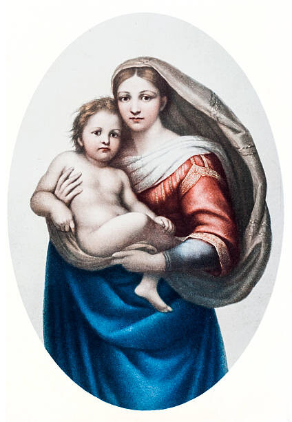 Obraz na plátně Sistine Madonna