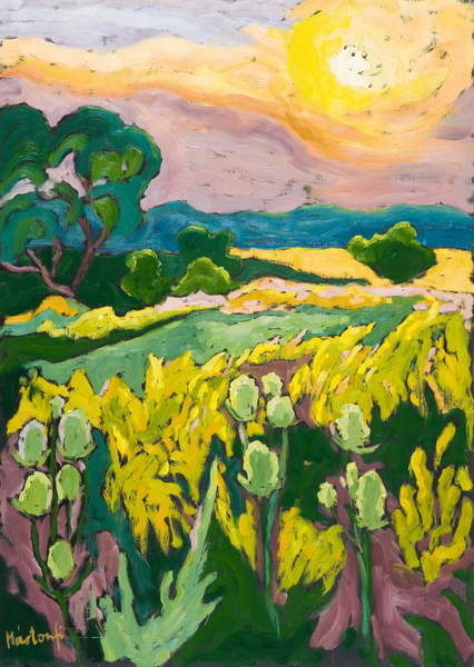 Obraz na plátně Skyfire, 2007