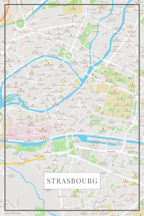 Obraz na plátně Strasbourg color