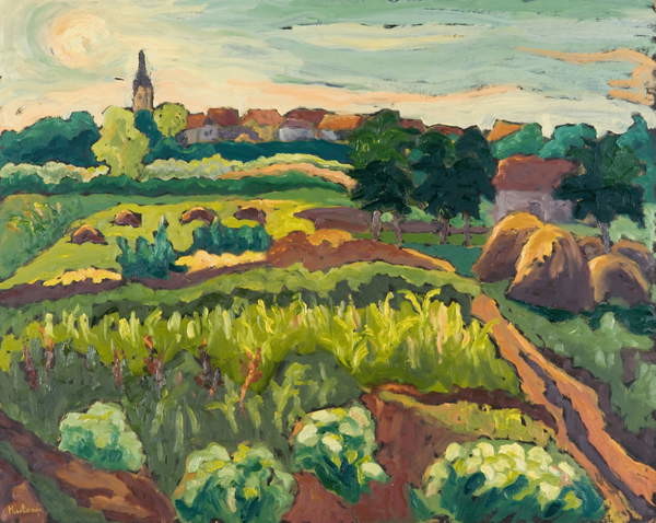 Obraz na plátně Suburban Gardens, 2005