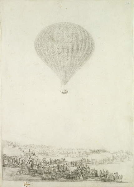 Obraz na plátně The Montgolfier Brothers, c.1800-08