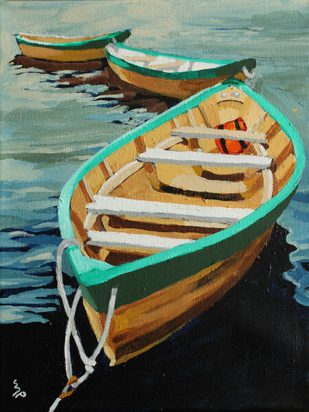 Obraz na plátně Three of a Kind, 2022