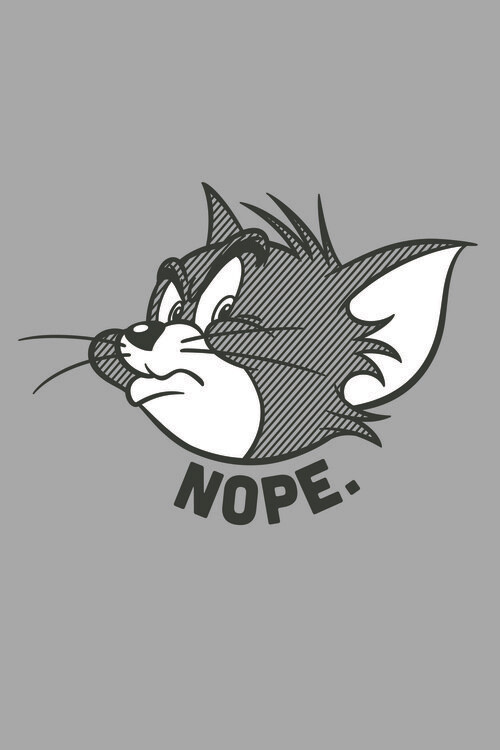 Obraz na plátně Tom & Jerry - Nope