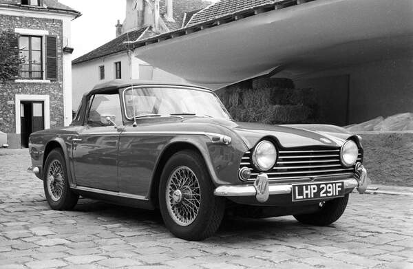 Obraz na plátně Triumph TR5