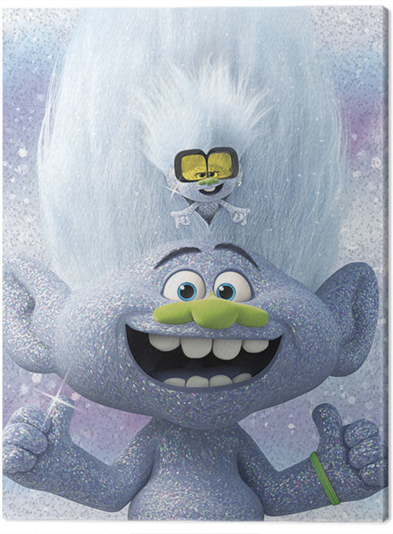 Obraz na plátně Trollové: Světové turné - Guy Diamond and Tiny