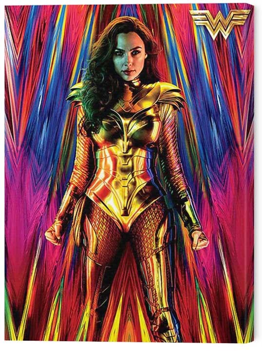 Obraz na plátně Wonder Woman 1984 - Neon Static