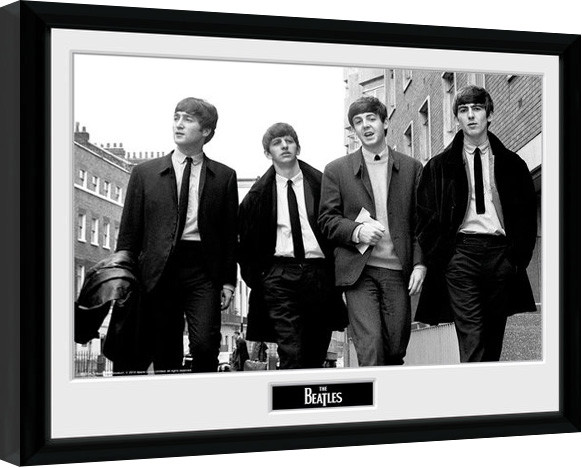 Zarámovaný plagát The Beatles - In London