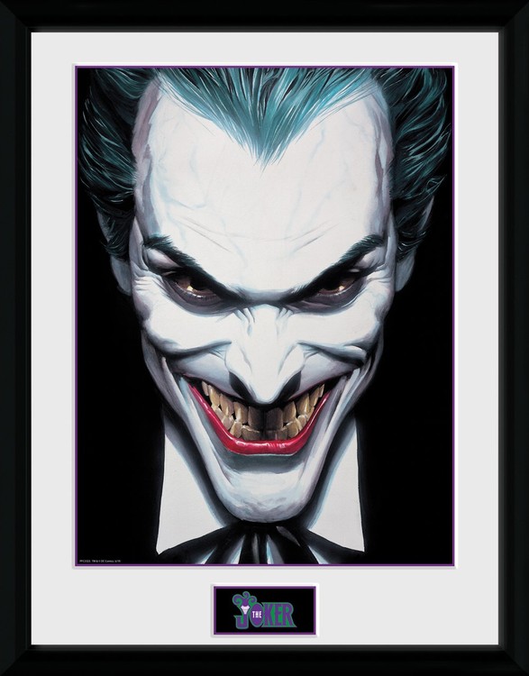 DC Comics - Joker Ross oprawiony plakat