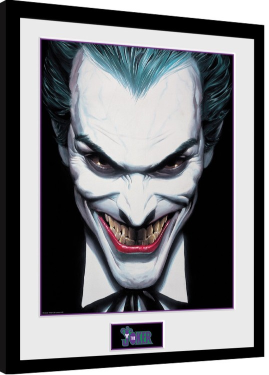 DC Comics - Joker Ross oprawiony plakat