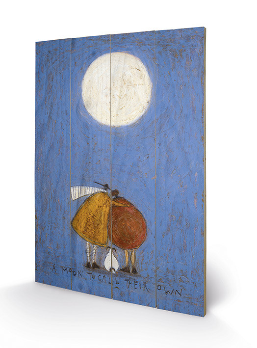 Obraz na drewnie Sam Toft - A Moon To Call Their Own