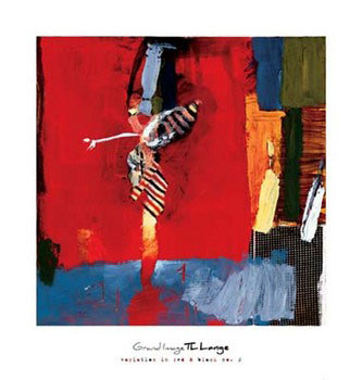Obrazová reprodukce Variation In Red & Black II