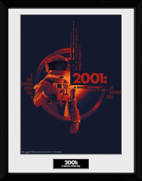 Oprawiony plakat 2001 A Space Odyssey - Graphic