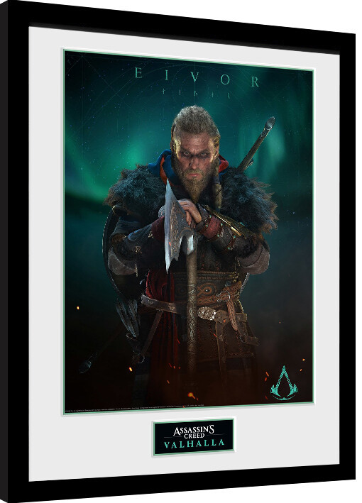 Zarámovaný plakát Assassin's Creed: Valhalla - Eivor