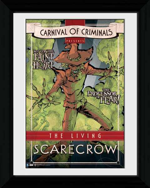 Zarámovaný plakát Batman Comic - Circus Scarecrow