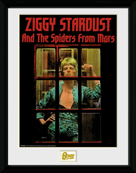 Zarámovaný plakát David Bowie - Ziggy Stardust