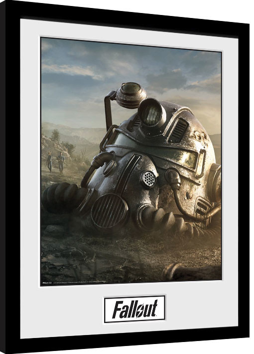 Oprawiony plakat Fallout 76 - Mask
