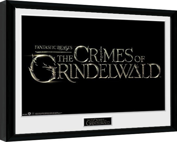 Zarámovaný plakát Fantastická zvířata: Grindelwaldovy zločiny - Logo