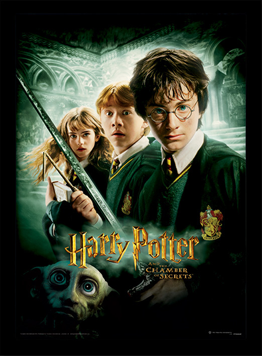 Zarámovaný plakát Harry Potter - Chamber Of Secrets