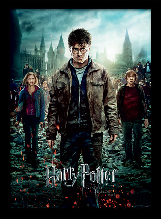 Harry potter and the deathly hallows part 2 poster hd Harry Potter Deathly Hallows Part 2 Ramovany Obraz Na Zed Posters Cz