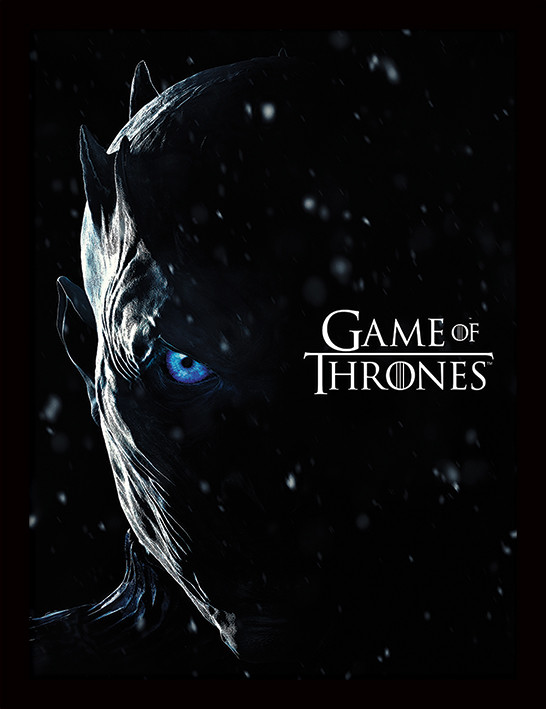 Zarámovaný plakát Hra o Trůny (Game of Thrones) - The Night King