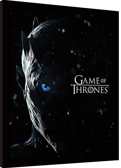 Zarámovaný plakát Hra o Trůny (Game of Thrones) - The Night King