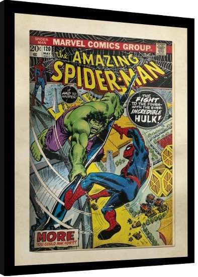 Zarámovaný plakát Marvel Comics - Spiderman