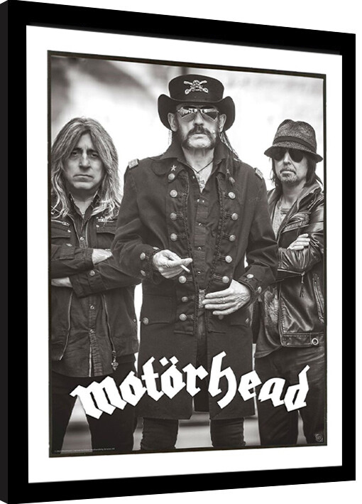 Motorhead Groupe Noir et Blanc r movan obraz na ze Posters.cz